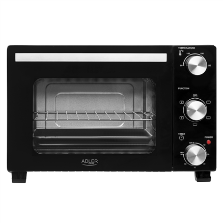 Piekarnik elektryczny Adler | AD 6024 | 22 L | 1300 W | Czarny - 2
