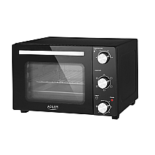 Piekarnik elektryczny Adler | AD 6024 | 22 L | 1300 W | Czarny
