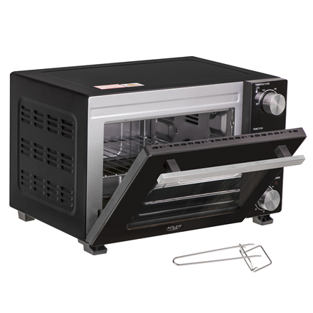 Piekarnik elektryczny Adler | AD 6024 | 22 L | 1300 W | Czarny - 3