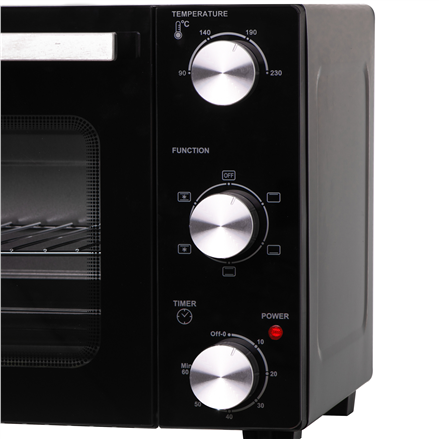 Piekarnik elektryczny Adler | AD 6024 | 22 L | 1300 W | Czarny - 5