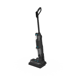 Mamibot Flomo II Plus Floor Washer and vacuum cleaner, Wet&Dry, Operating time 17-35 min, Dust bin 0.5 L, Water tank 0.71 L, 2600mAh, Black…