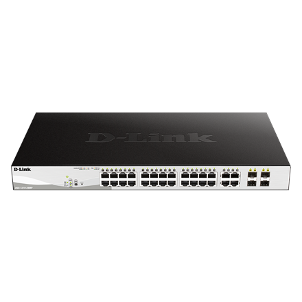 D-Link Комутатор DGS-1210-28MP Web Management - 1