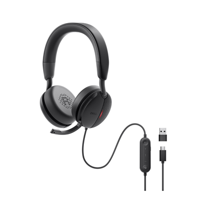 Dell Pro Wired On-Ear Headset WH5024 Built-in microphone ANC USB Type-A Black - 5