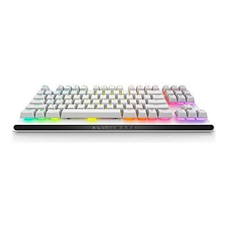 Dell AW420K Alienware Tenkeyless Gaming Keyboard Wired US CHERRY MX Red Lunar Light