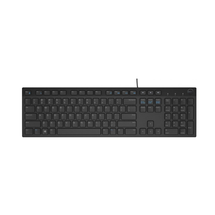 Dell Keyboard KB216 Multimedia Wired Ukrainian Black - 1