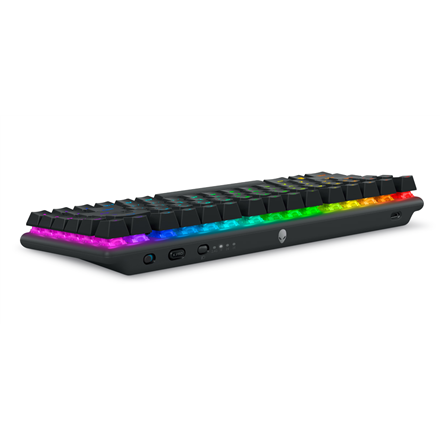 Dell 545-BBFQ Alienware Pro Gaming Keyboard Wireless US Alienware Linear Mechanical Dark Side of the Moon Bluetooth - 6
