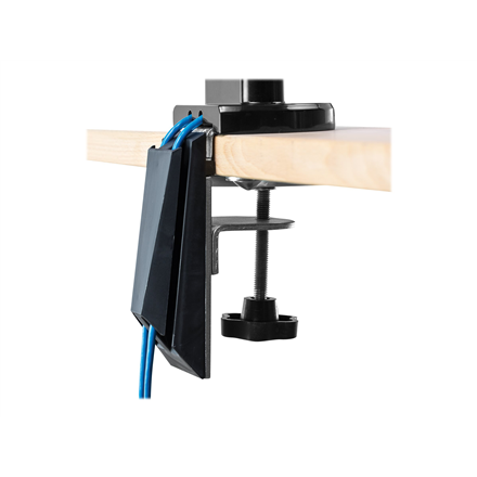 Fellowes arm for 2 monitors -  Platinum black - 6