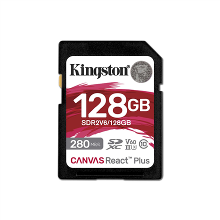 Kingston UHS-II Video Speed Class (V60) 128 GB Karta Памʼяті SD - 1