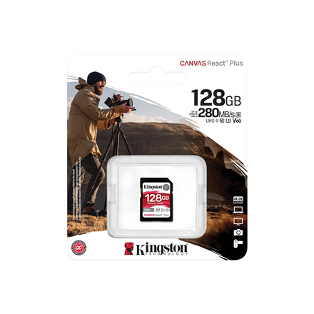 Kingston UHS-II Video Speed Class (V60) 128 GB Karta Памʼяті SD - 3