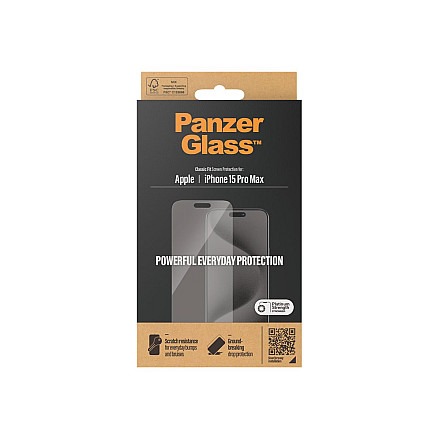 PanzerGlass | Ochraniacz ekranu | Apple iPhone 15 Pro Max | Przezroczysty - 4