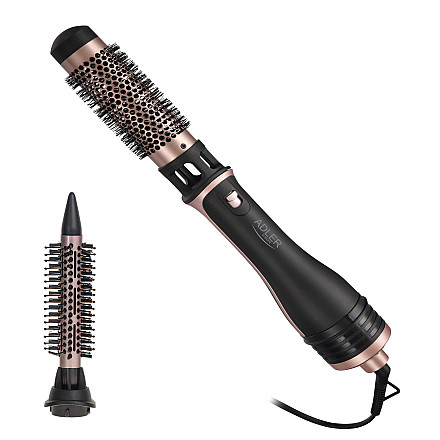 Adler Hair Styler AD 2026, Number of heating levels 2, 1200 W, Black - 1