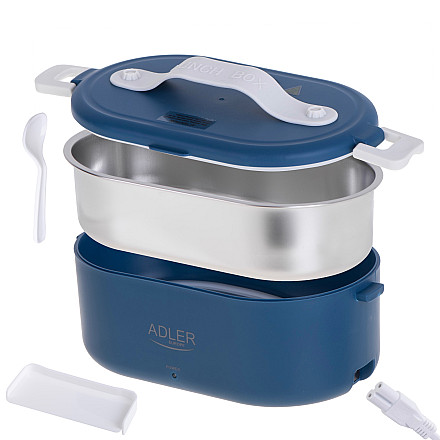 Adler AD 4505 Електрична коробка для ланчу, Синя - 4