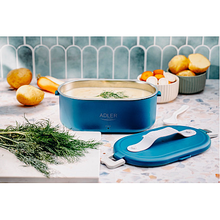 Adler AD 4505 Електрична коробка для ланчу, Синя - 9