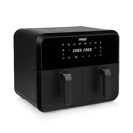 Princess Double Basket Airfryer, Black - 1