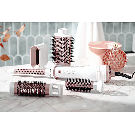 Adler Styler 5 в 1 AD 2027, 1200 W, 2 рівні температури, колір Перламутрово-білий/Рожеве золото, з 5 змінними насадками для укладання… - 10