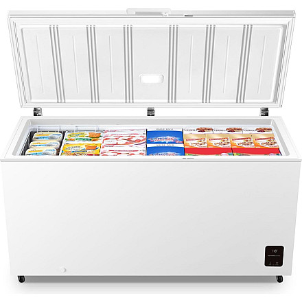 Gorenje FH50EAW Freezer, E, Chest, Free standing, Net capacity 500 L, White - 2
