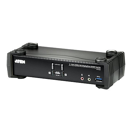 Aten CS1922 2-Port USB 3.0 4K DisplayPort KVMP Switch Aten - 1