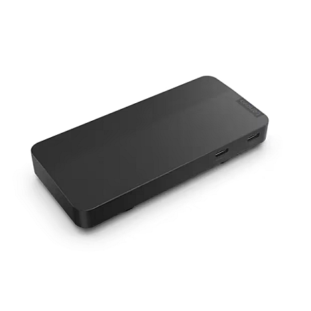Lenovo USB-C Dual Display Travel Dock with Adapter - 3