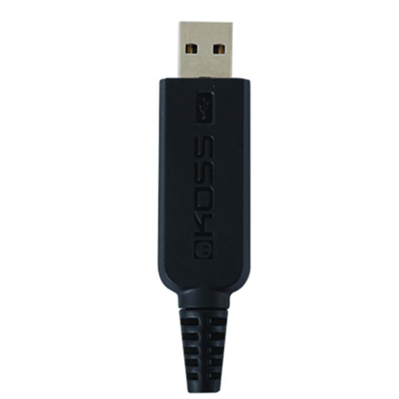 Koss | SB45 USB | Słuchawki dla graczy | Przewodowe | Nauszne | Mikrofon | Redukcja szumów | Srebrne/Czarne - 2
