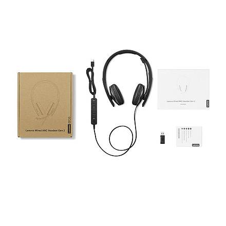 Lenovo Wired ANC Headset Gen2 (Teams) - 6