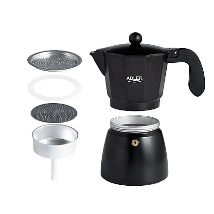 Adler | Кавомашина espresso | AD 4421 | чорний - 4