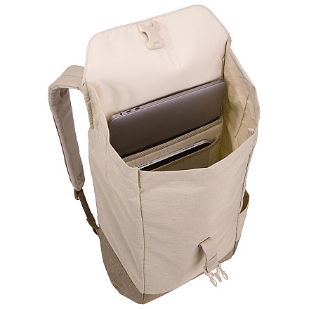 Thule Lithos Backpack 16L - Pelican Gray/Faded Khaki - 4