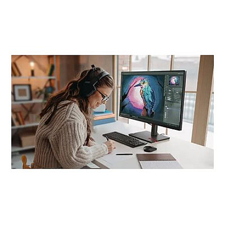 Lenovo ThinkVision T32p-30  31.5 3840x2160/16:9/350nits/DP/HDMI/USB-C/Black/3y Warranty - 8