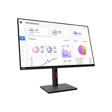 Lenovo ThinkVision T32p-30  31.5 3840x2160/16:9/350nits/DP/HDMI/USB-C/Black/3y Warranty - 3