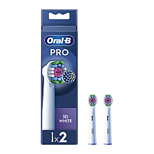Oral-B Replacement toothbrush head PRO 3D White cartridge Heads