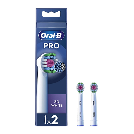 Oral-B Replacement toothbrush head PRO 3D White cartridge Heads - 1