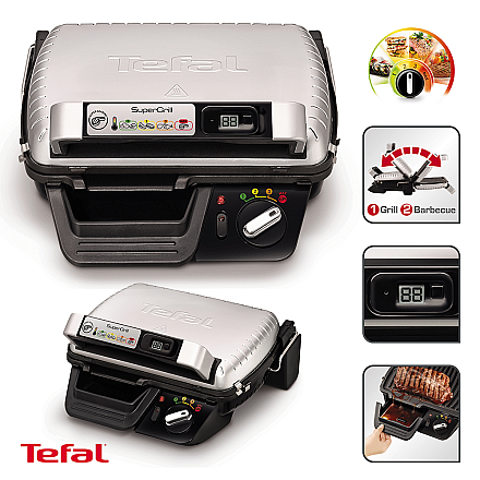 TEFAL SuperGrill Timer Multipurpose grill GC451B12 Contact - 4