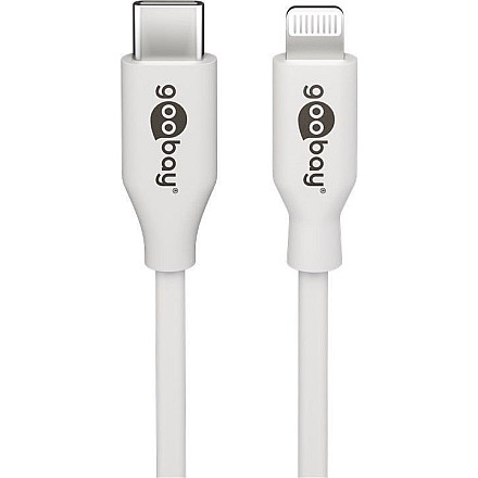 Goobay | Lightning - kabel USB-C do ładowania i synchronizacji | USB-C do Lightning Apple Lightning męski (8-stykowy) | USB-C męski - 1