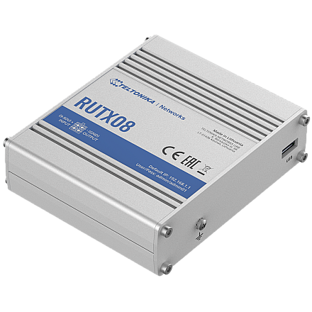 Industrial router RUTX08 No Wi-Fi 10/100/1000 Mbit/s - 1