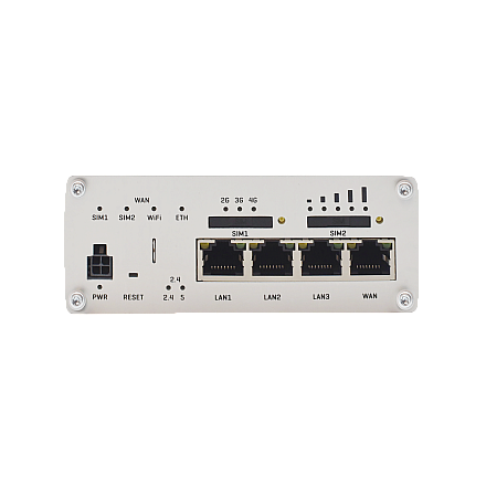 Industrial 4G LTE Cat6 DualSIM router RUTX11 802.11ac 867 Mbit/s - 4