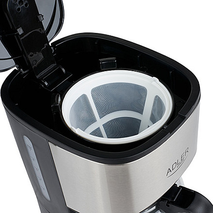 Adler | Кавомашина | AD 4407 | Drip | 550 W | чорний - 2