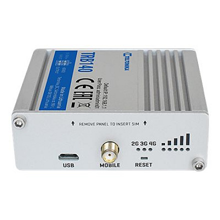 Teltonika TRB140 LTE маршрутизатор: Без WiFi, 4G, SIM, порт Ethernet, Micro USB - 6