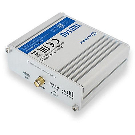 Teltonika TRB140 LTE маршрутизатор: Без WiFi, 4G, SIM, порт Ethernet, Micro USB - 2