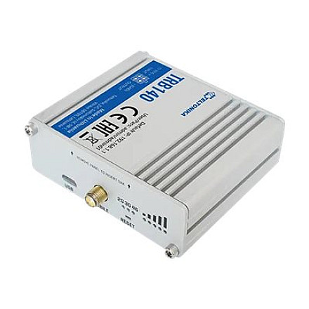 Teltonika TRB140 LTE маршрутизатор: Без WiFi, 4G, SIM, порт Ethernet, Micro USB - 5