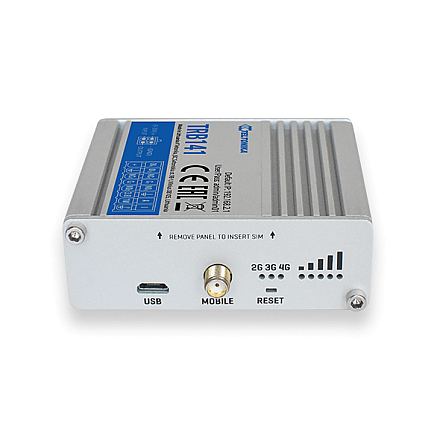 LTE шлюз: Без WiFi, 4G, входи/виходи, Micro USB LTE шлюз TRB141 - 2
