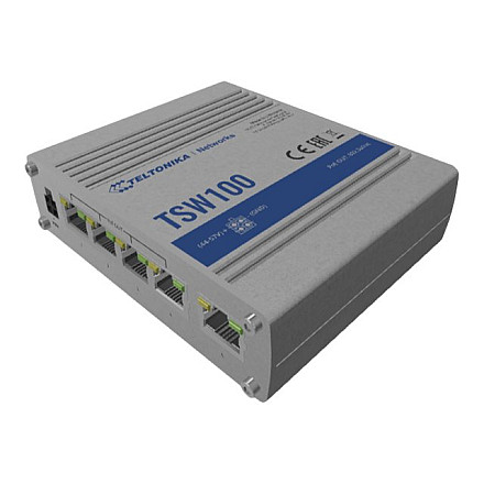 Teltonika Промислова POE+ комутатор TSW100 Некерований - 7