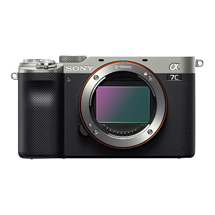 Sony Alpha A7C повнокадровий безлюстерковий фотоапарат із змінними об'єктивами, корпус, срібний - 4