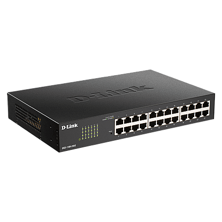 D-Link | Smart Switch | DGS-1100-24V2 | Zarządzany | Desktop | Porty 1 Gbps (RJ-45) ilość 24 | Typ zasilania 100 do 240 V AC, 50 do 60 Hz Wewnętrzny - 2