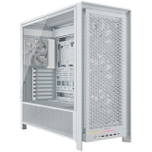 CORSAIR FRAME 5000D RS (4xRS140) Mid-Tower Case, White