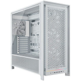 CORSAIR FRAME 5000D RS (4xRS140) Mid-Tower Case, White