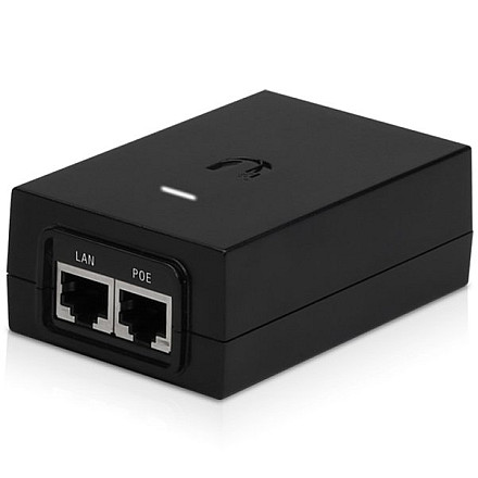 UBIQUITI Блок живлення 48V, 24W, PoE, Gigabit - 1