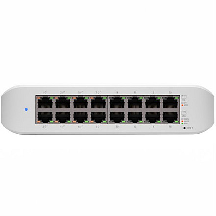 UBIQUITI UniFi Switch Lite 16 PoE; (8) GbE PoE+, (8) GbE, 45W - 1