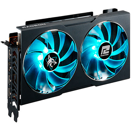POWERCOLOR Hellhound Radeon RX 7600, 8GB GDDR6, 128-bit, HDMI 3x DP - 1