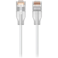UBIQUITI UniFi patchcord 2.5 GbE and PoE++ RJ45, biały 0,15 m