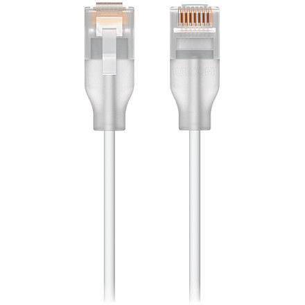 UBIQUITI UniFi patchcord 2.5 GbE and PoE++ RJ45, biały 0,15 m - 1
