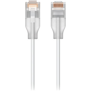 UBIQUITI UniFi patchcord 2.5 GbE and PoE++ RJ45, biały 0,15 m, 24 sztuki